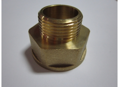 Mosadzná redukcia obrátená 3/8"x1/4"