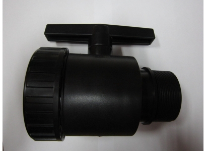 Guľový kohut PVC-U 2 1/2" ZD(mat.)-ZV