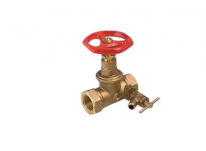 Ventil mosadz s odvodnením DN20 3/4" K-125T