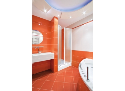 Sprchove dvere LUX B2 BI 80 krilex voda