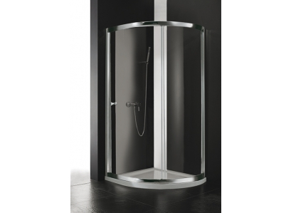 Sprchovací kút MASTER S2 90 chróm,číry