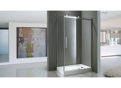 Sprchovací kút TEKNO R23 120x80 CH číry, 195 cm