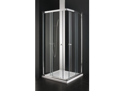 Sprchovací kút MASTER A4-chróm  90cm, číre(62)