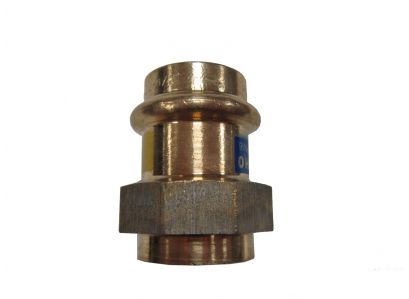 CU Prechod meď voda-plyn 22x1/2" ZD LISOVACÍ 8270