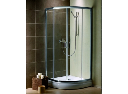 Spr.kút PREMIUM PLUS A 90x90-chróm,hnedý