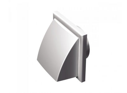 Gravitačna klapka koncová 154x154 s nást.100mm MV102vk