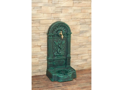Ozd.stud.FIRENZE ANTIC.ZELENÁ  3/4" stojatá ku stene