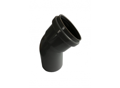 Koleno O 40/45 PVC-U s gumeným tesnením