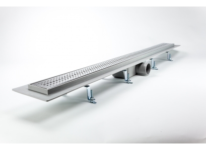 STYRON spr.žľab+rošt 70cm nerez BASIC