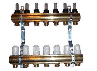 Rozdeľovač 5-vyv.s term.+prietok.1x3/4